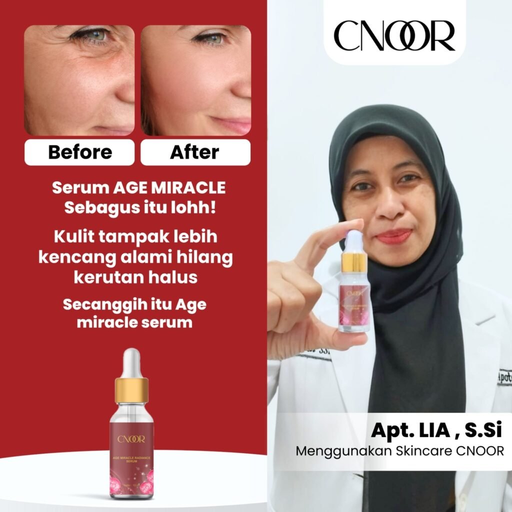 Testimoni Skincare Cnoor Official dari Apoteker Lia S.Si